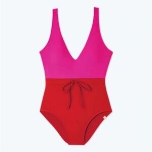 Summersalt Pink and Red One Piece Swimsuit